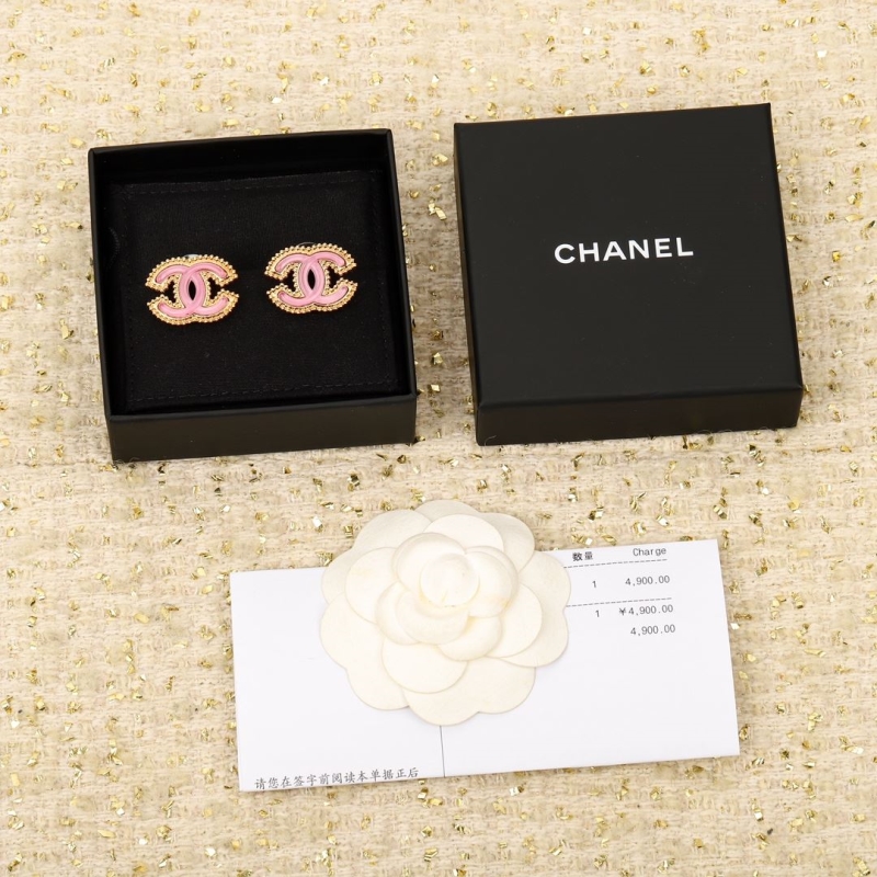 Ch*el earrings